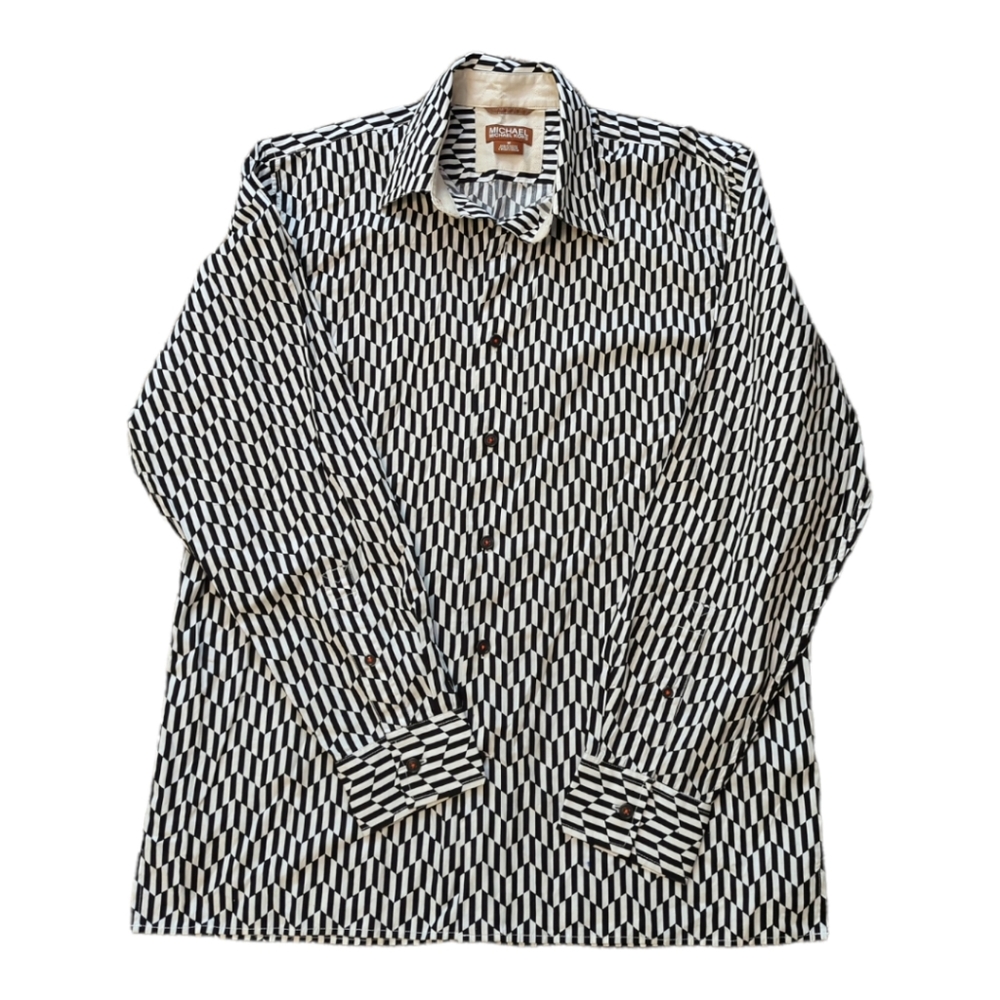 Michael Kors mens button up shirt size M